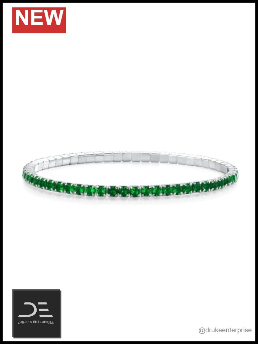 925 Sterling Silver Tennis Bracelet for Women Birthstone Bracelets